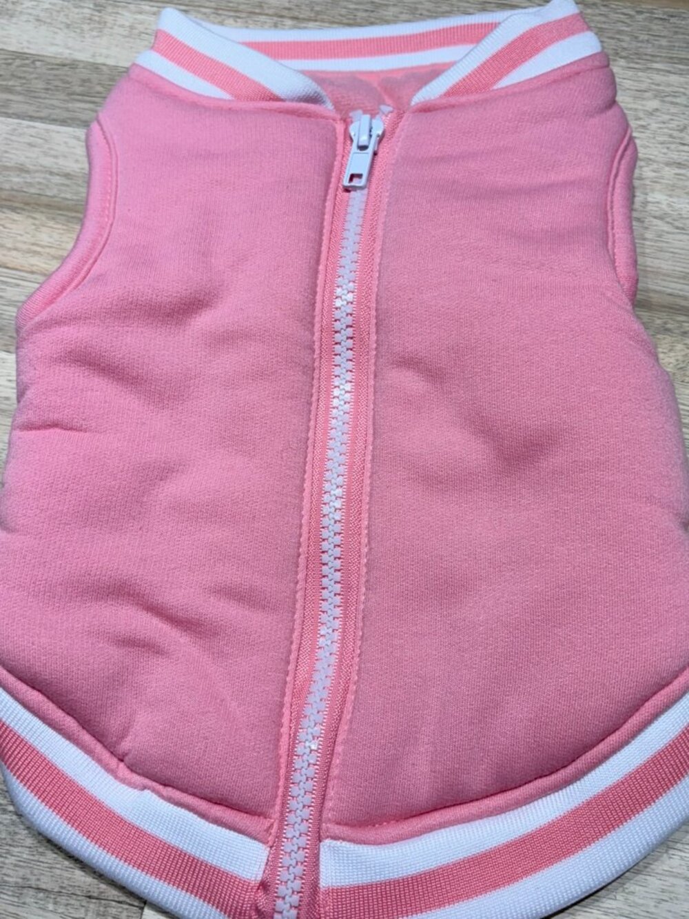 Pup Crew Dog Sports Jacket, Pink, Small